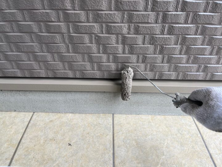 水切り上塗り工事