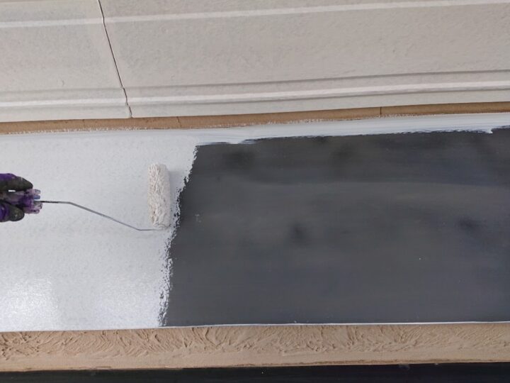 霧除け下塗り工事