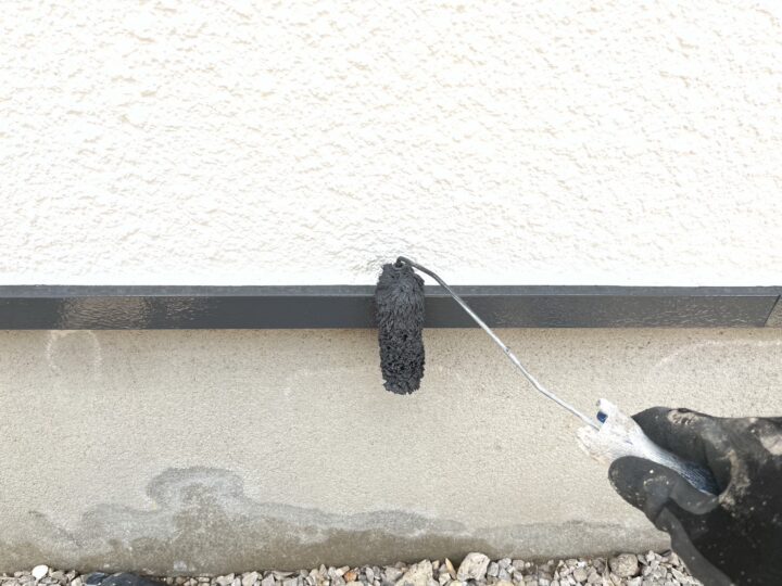 水切り上塗り工事