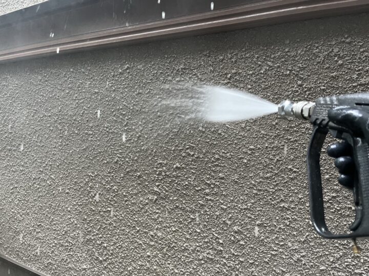 外壁高圧洗浄工事