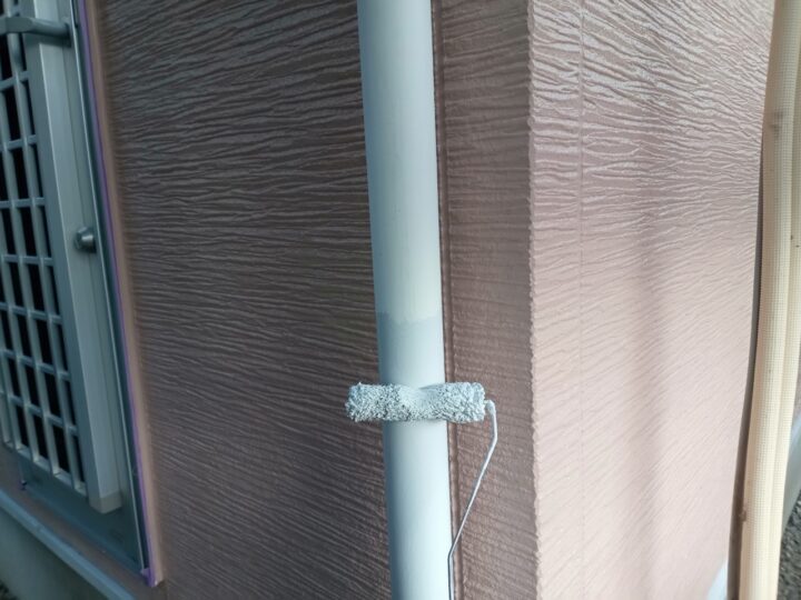雨樋塗装１回目