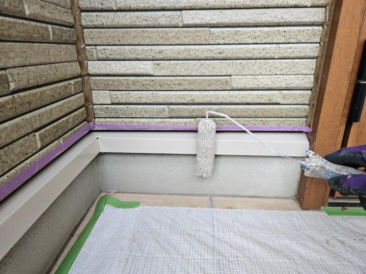 水切り上塗り工事