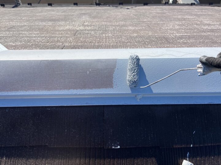 屋根板金下塗り工事