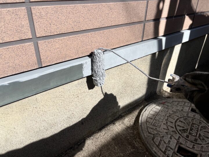 水切り下塗り工事