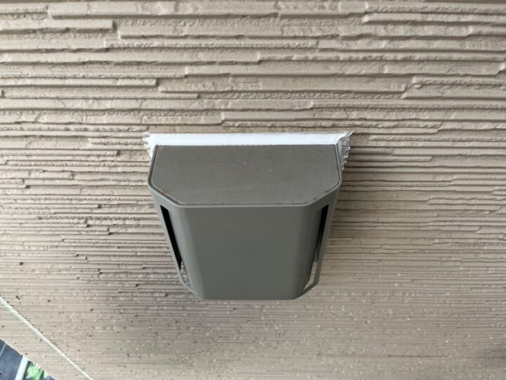 設備廻りのシーリング完了全景