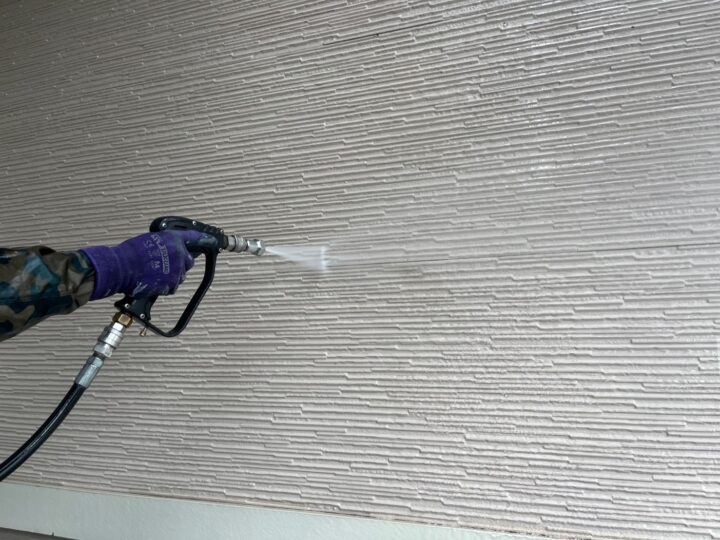 外壁高圧洗浄工事