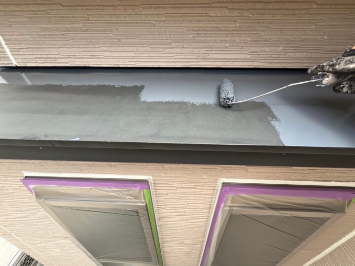 霧除け下塗り工事