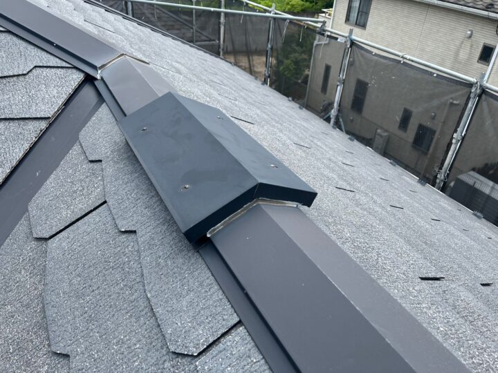 屋根板金シ－リング補修施工前