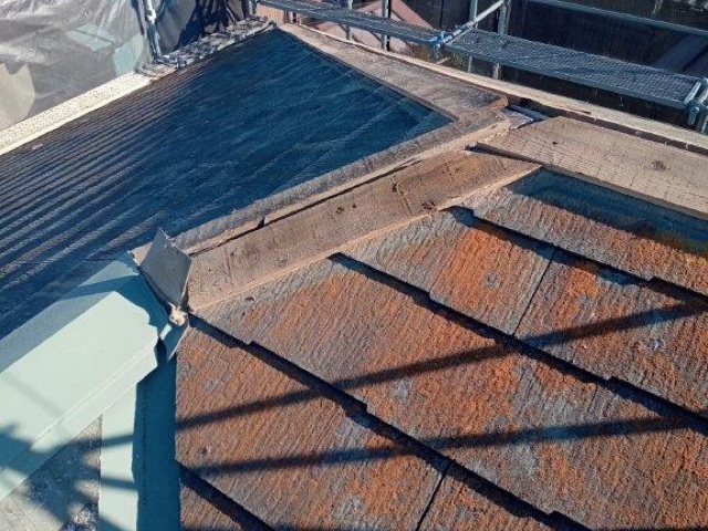 屋根板金解体工事