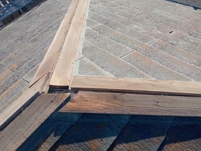 屋根板金解体工事