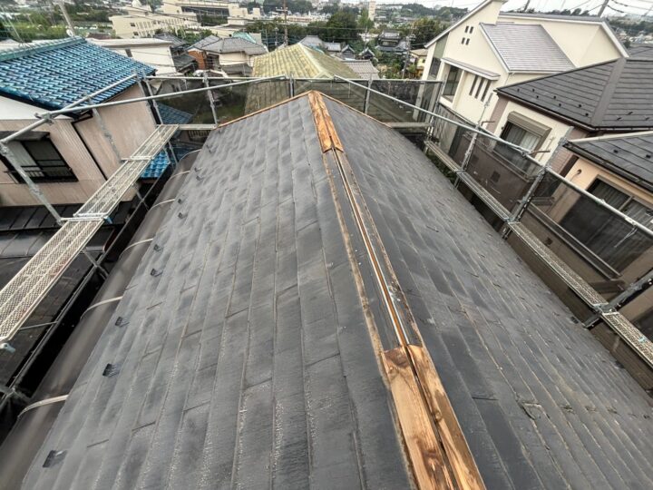 換気棟解体工事