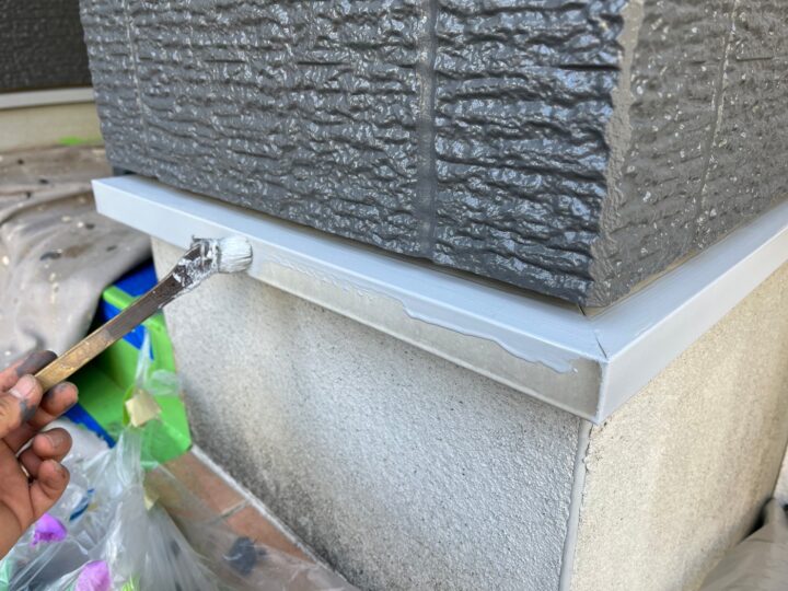 水切り下塗り工事