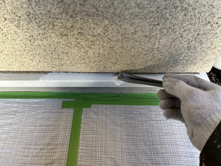 水切り下塗り工事