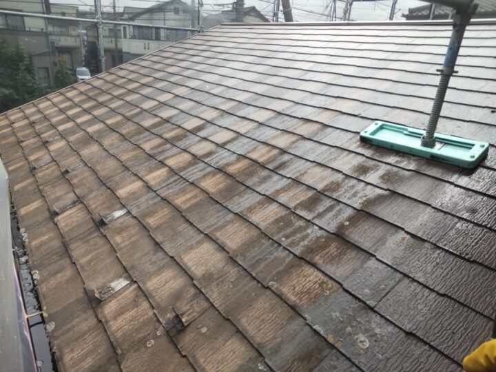 屋根施工前状況