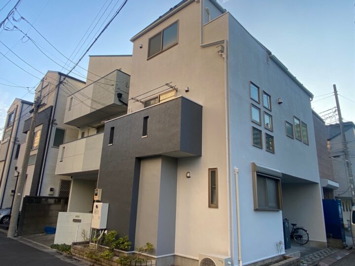 外壁・日本ペイント グランセラトップ1液水性🤗