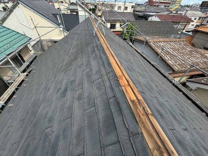 屋根板金解体工事