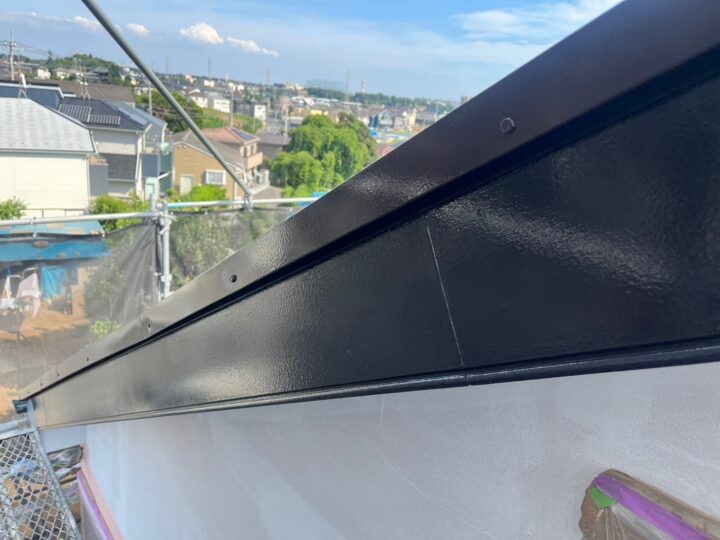 破風板完了全景