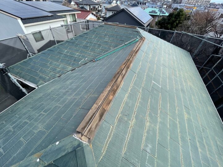 棟板金解体工事