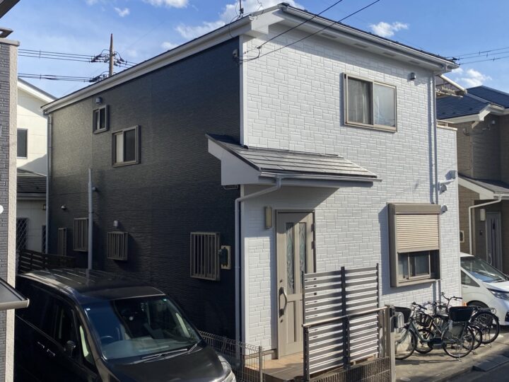 屋根 SK化研・エスケープレミアム無機ル－フ遮熱 外壁SK化研・エスケープレミアム無機🧐