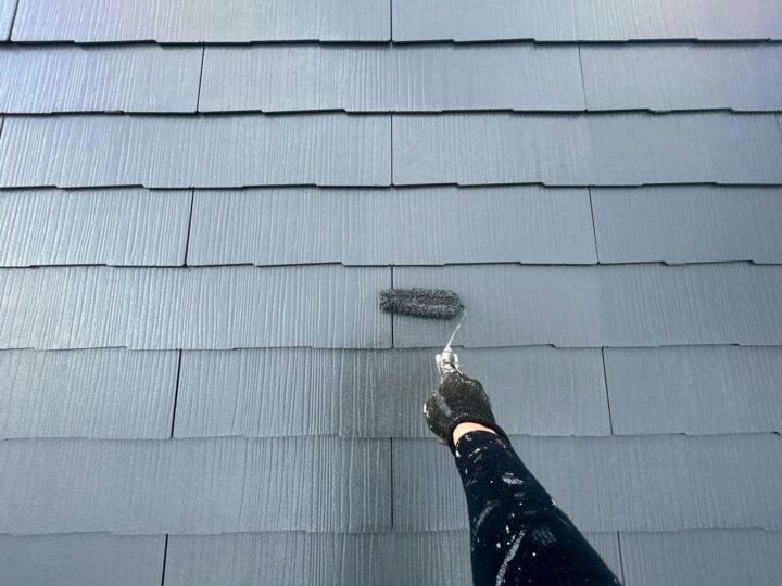 屋根上塗り工事