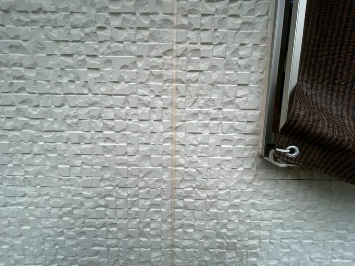 外壁板間シ-リング完了全景