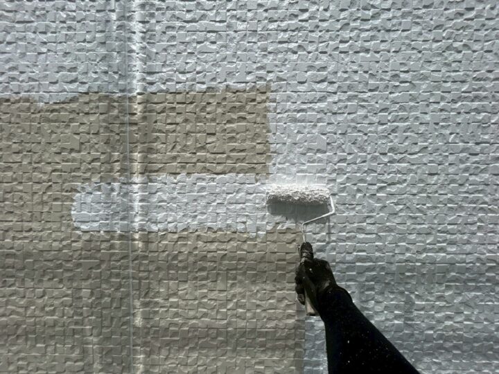 外壁下塗り工事