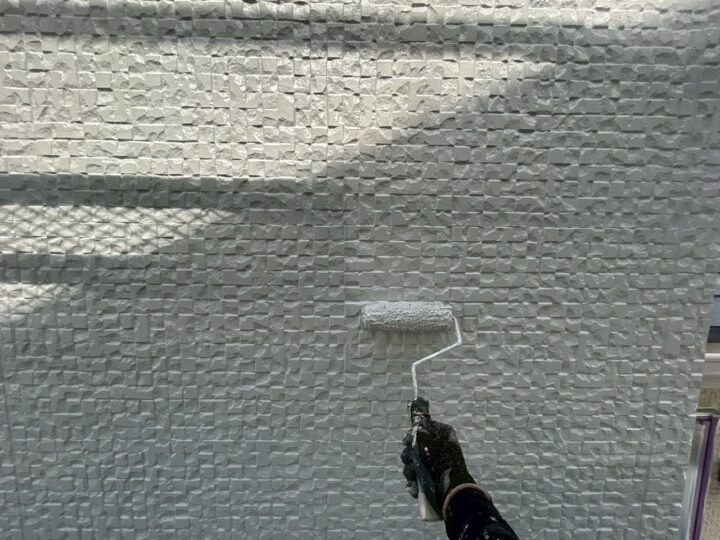 外壁上塗り工事