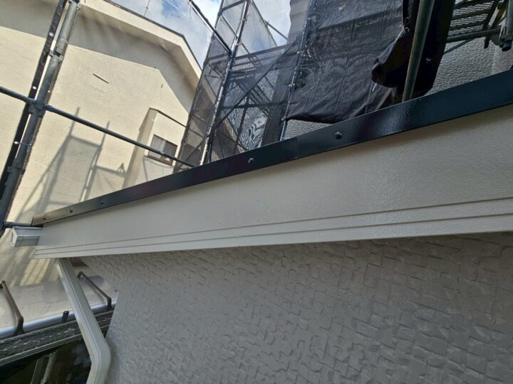 破風板完了全景