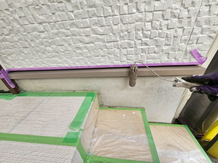 水切り上塗り工事