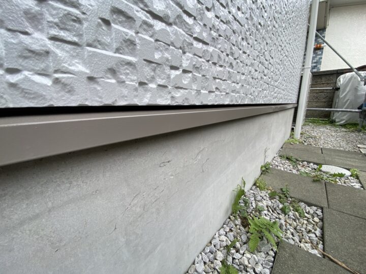 水切り完了全景