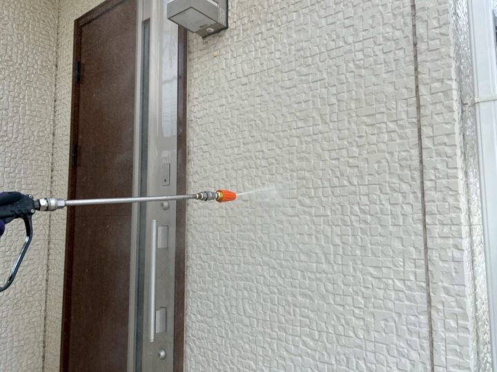 外壁高圧洗浄工事