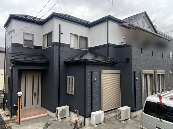 屋根・アイジ－工業・ス－パ－ガルテクト 外壁・SK化研・エスケープレミアムシリコン🙆‍♂️