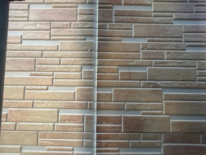 外壁板間シ－リング完了全景