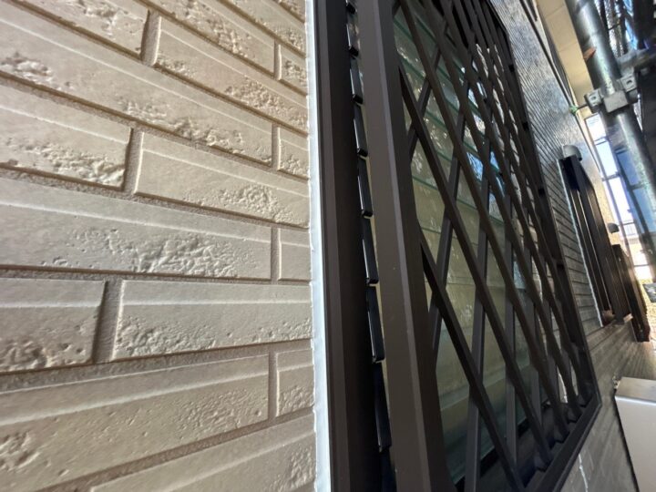 開口部廻りシ－リング完了全景