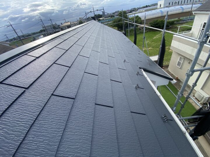 屋根完了全景