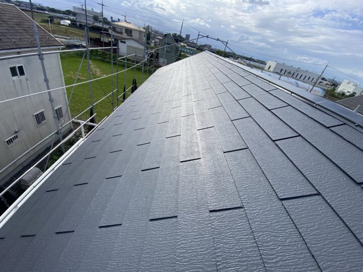 屋根完了全景