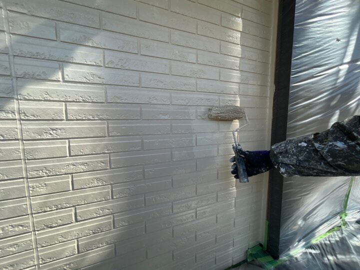 外壁上塗り工事