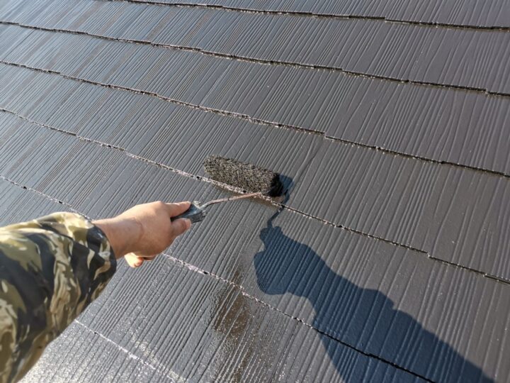 屋根上塗り工事