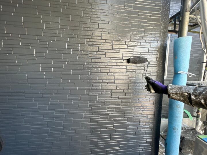 外壁上塗り工事