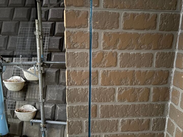 外壁板間シーリング撤去完了