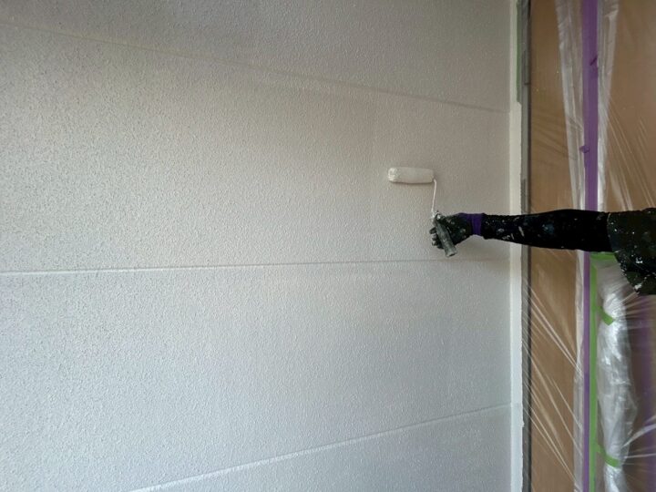 外壁上塗り工事