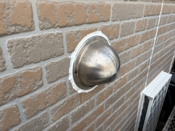 設備廻りのシーリング完了全景