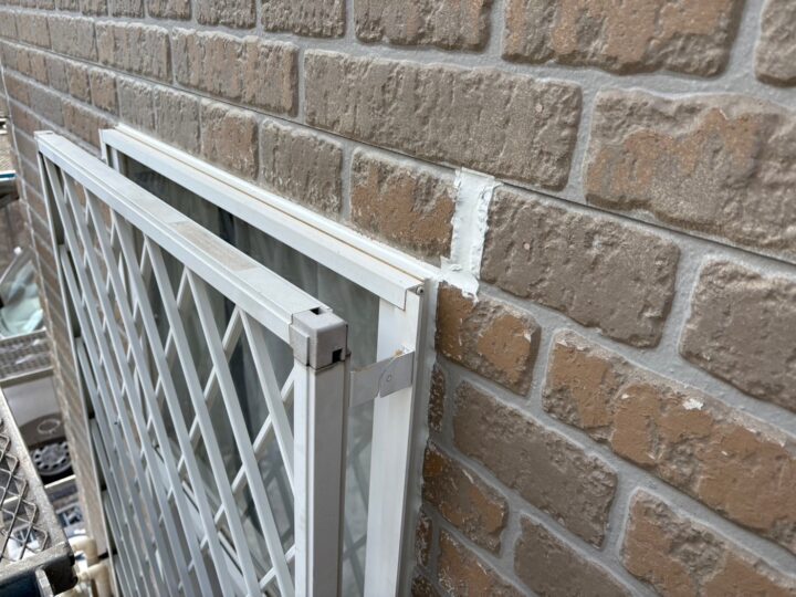 外壁ひび割れ補修完了全景