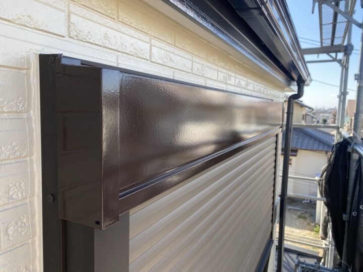 シャッタ－ボックス完了全景