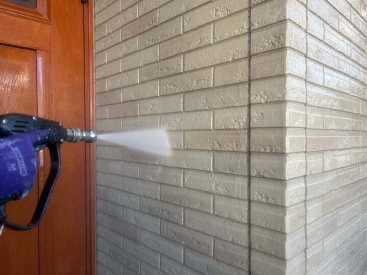 外壁高圧洗浄工事