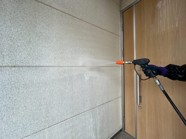 外壁高圧洗浄工事