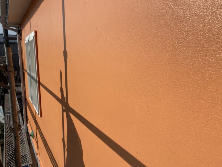 2階外壁完了全景