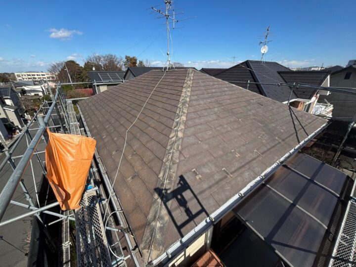 屋根板金解体工事