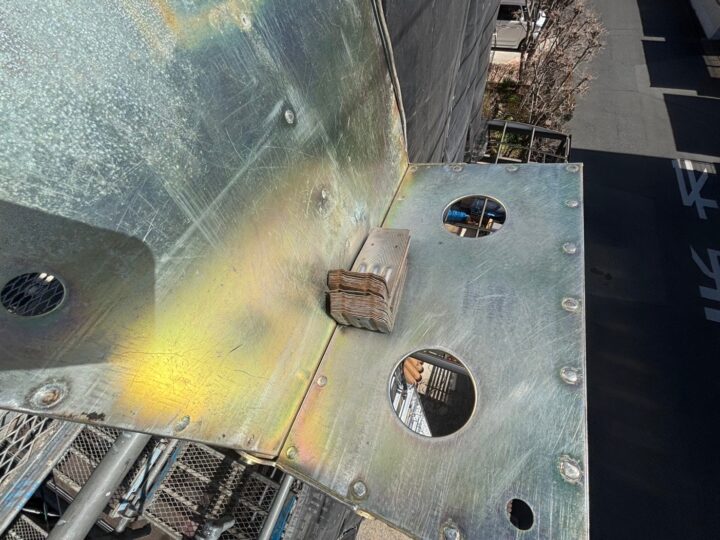 雪止め解体工事