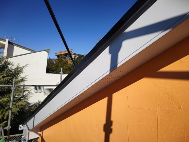 破風板完了全景